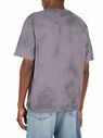 Acne Studios Tie Dye Crewneck T-shirt Purple flacn0148031ppl