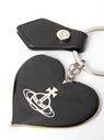 Vivienne Westwood Grain Leather Mirror Heart Black flvvw0251074blk