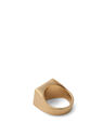 Acne Studios Crystal Embellished Face Ring Gold flacn0349003gld