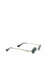 Kuboraum Z14 Silver Sunglasses Gold flkub0349004gld