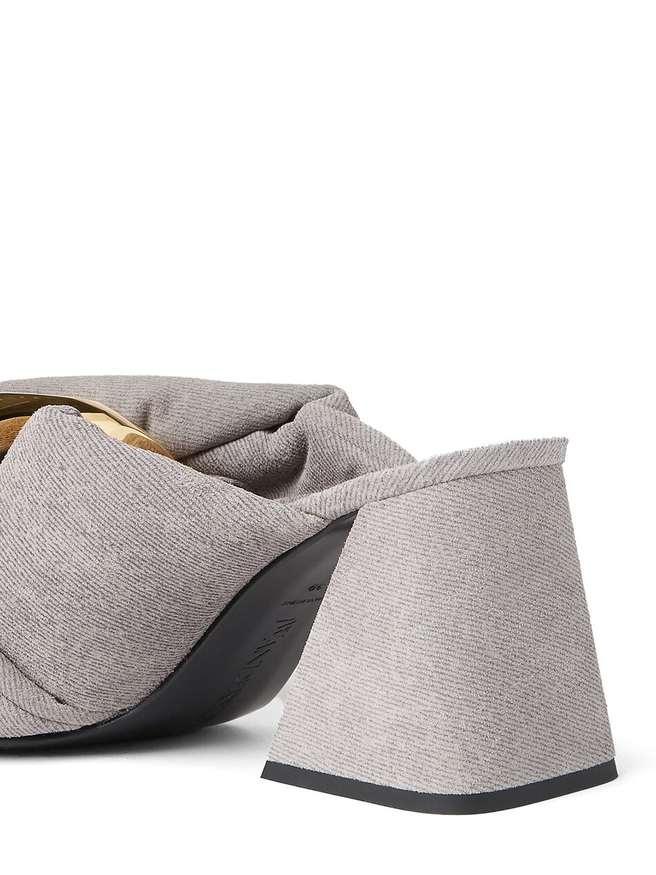 Twisted Heel Chian Sandal