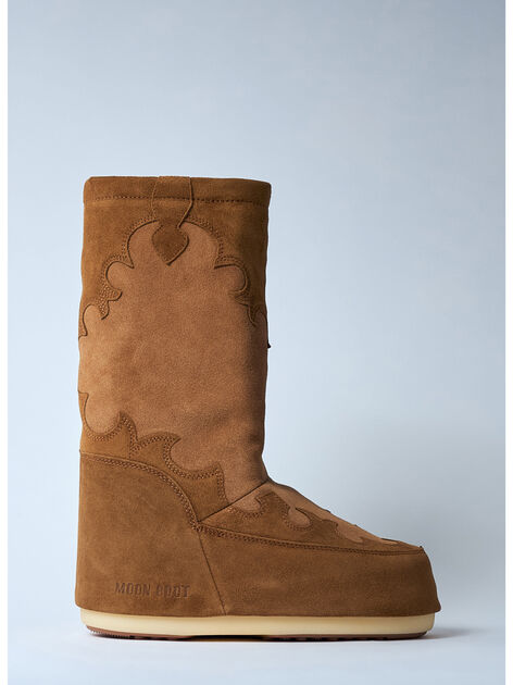 Icon Suede Embroidery Boots