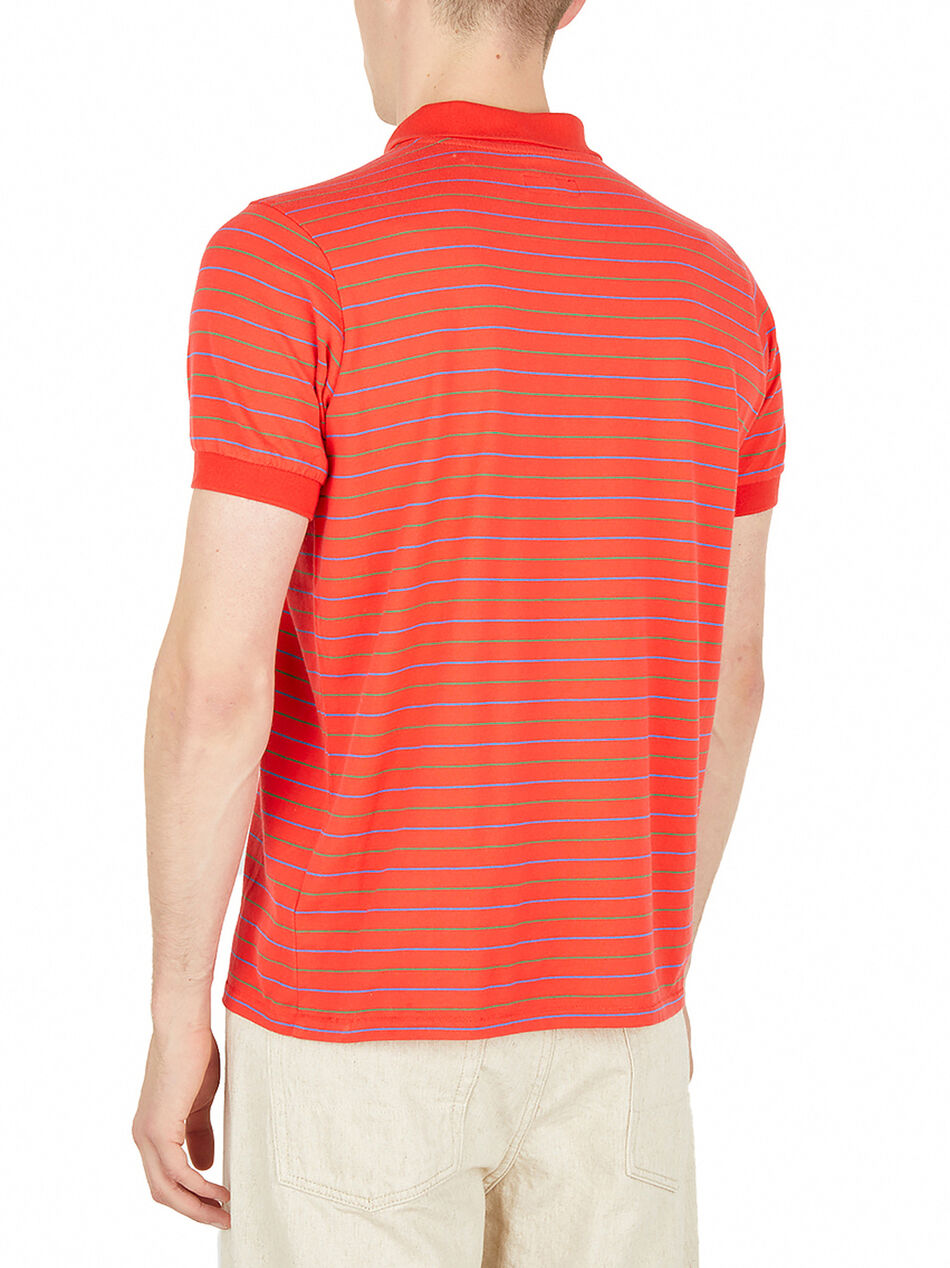Striped Polo Top