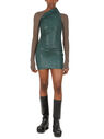 Rick Owens Athena Mini Dress Green flric0249006grn
