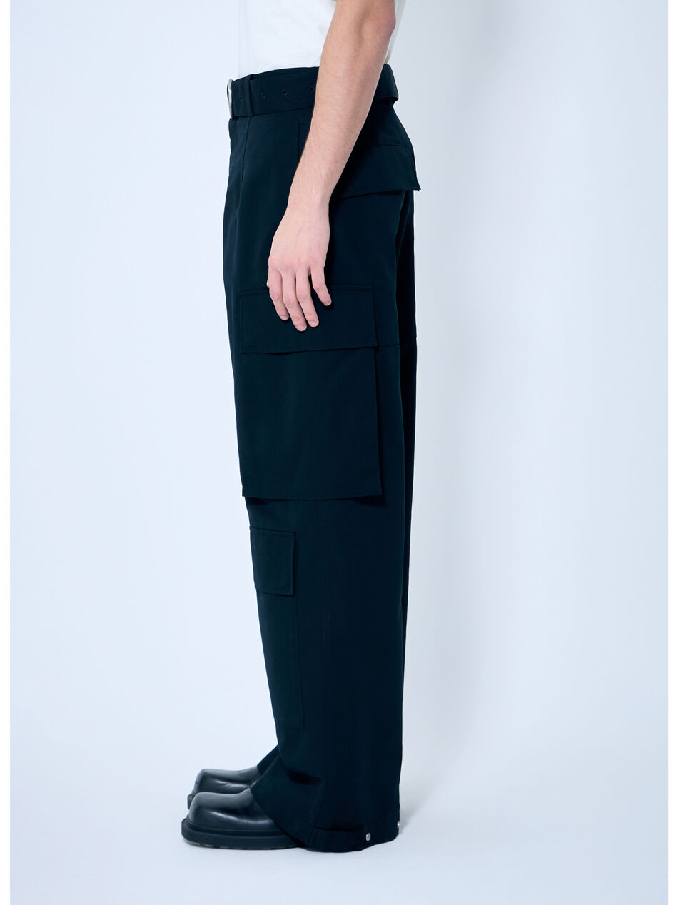 Belted Cargo Pants