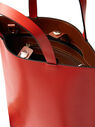 GANNI Medium Tote Bag Red flgan0250068ora