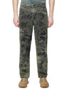 Eckhaus Latta Tie-Dye Jeans Green fleck0343001grn