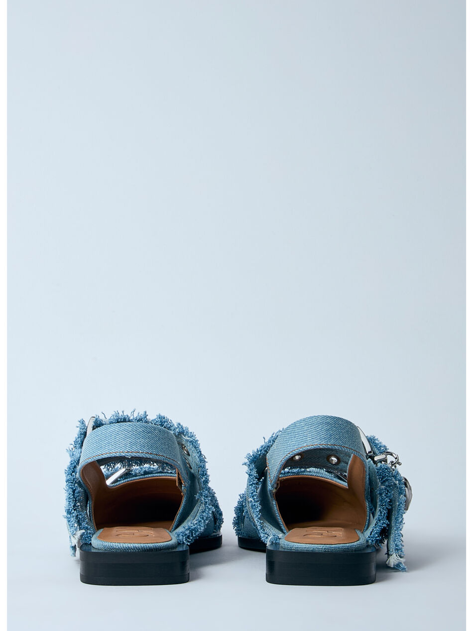 Feminine Buckle Ballerina Flats