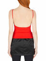 1017 ALYX 9SM Tank Top with Rollercoaster Buckle Straps Red flaly0247005col