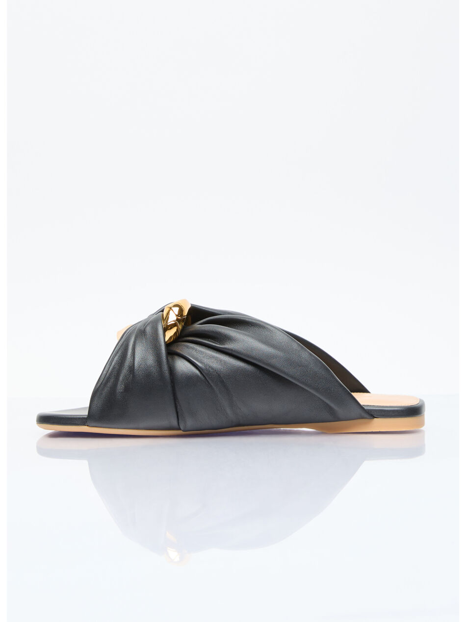 Corner Leather Flats