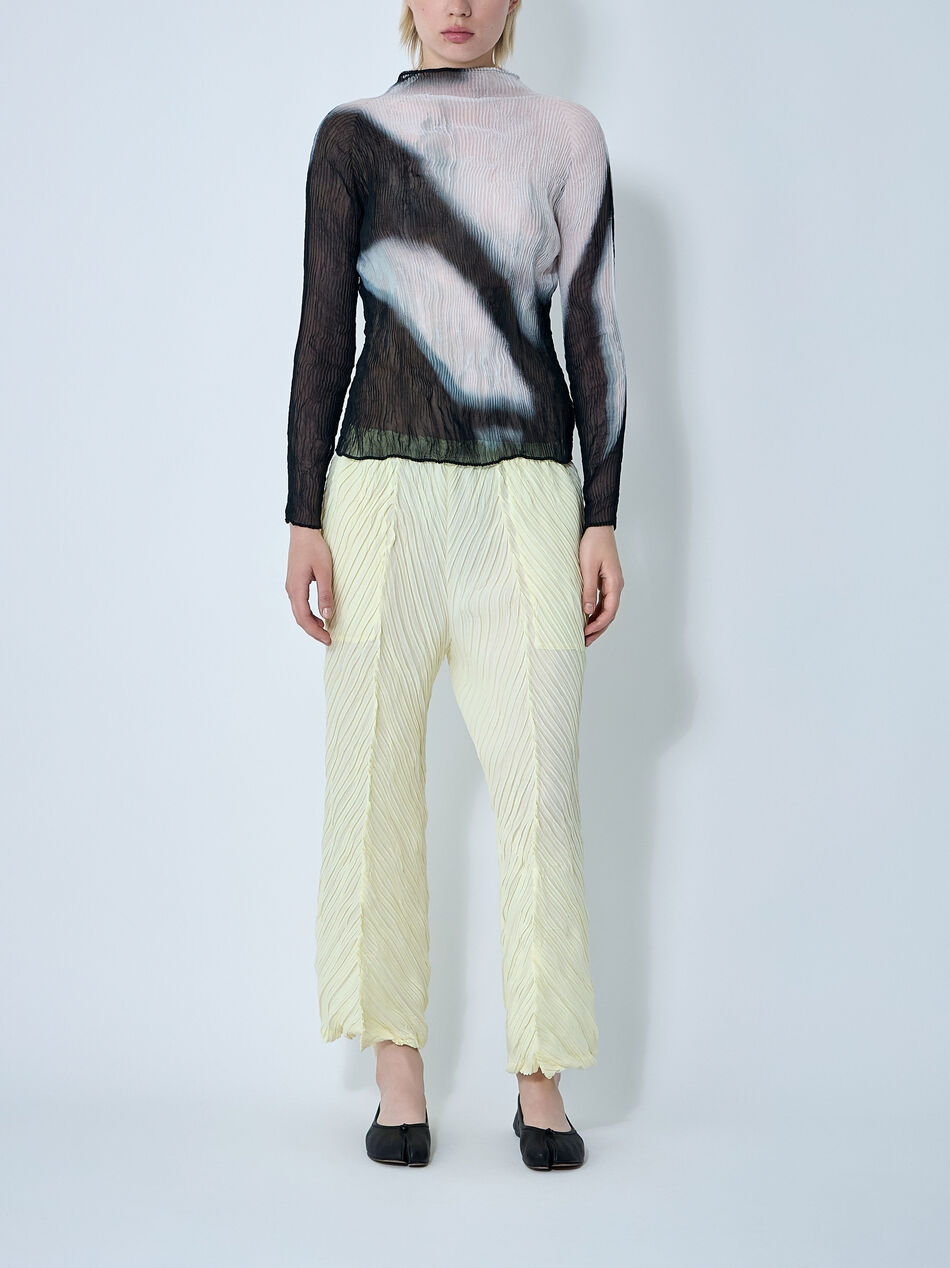 Wrinkled And Twisted Pants