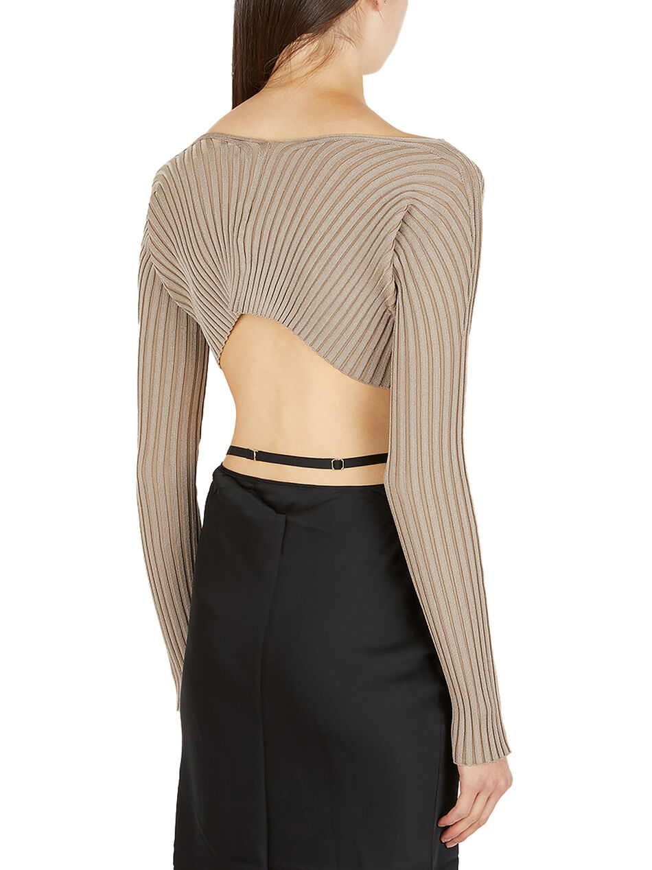 La Maille Pralù Cropped Cardigan