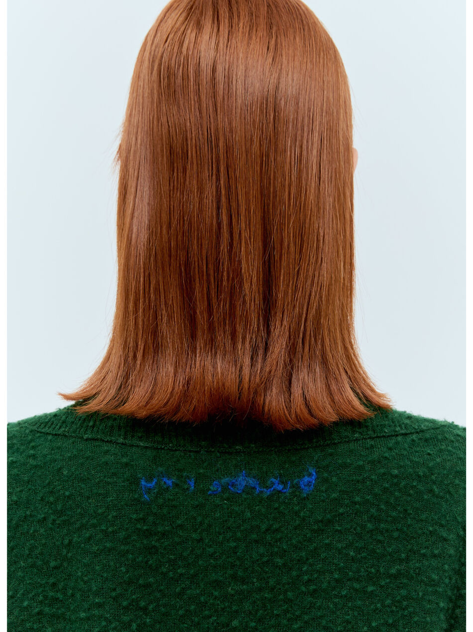 Argyle Wool Vest Dress