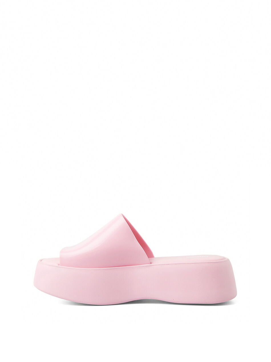 Becky Platform Sandals in Light Pink