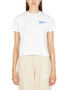 Jacquemus T-Shirt Le Camargue Bianco fljac0250147wht