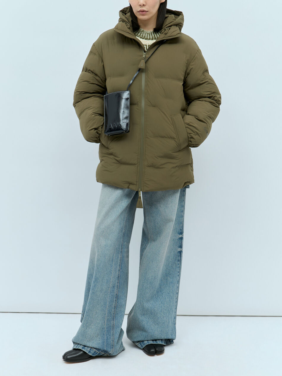 Soft Puffer Midi Jacket