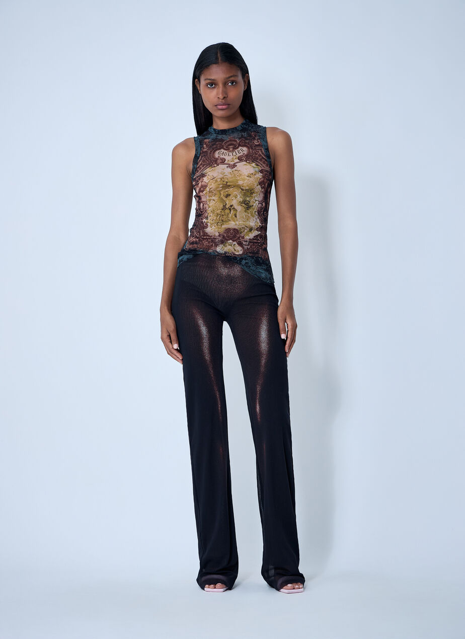 M&eacute;daillon Mesh Tank Top