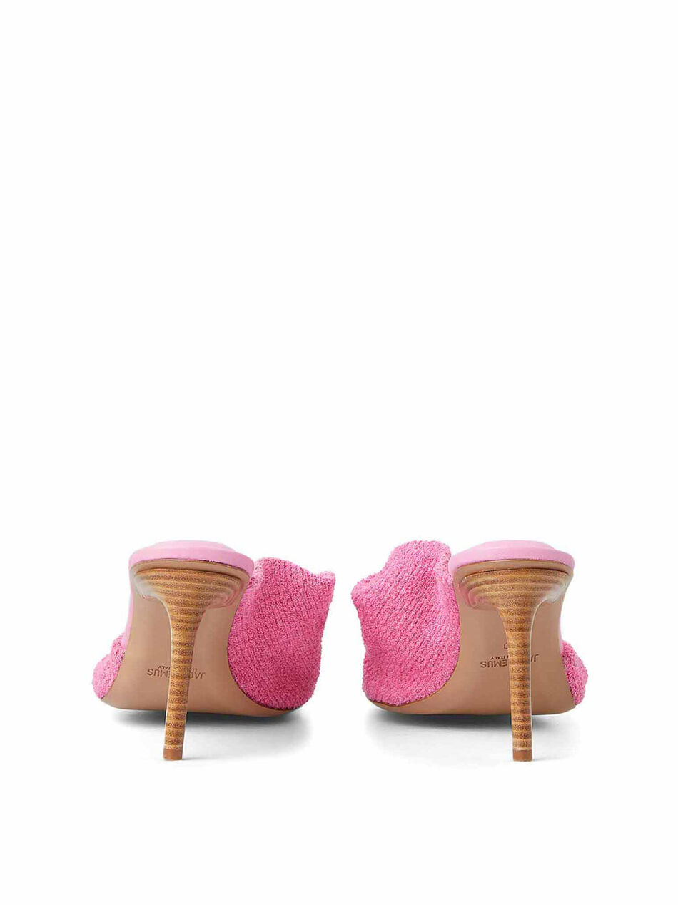 Scarpe con Tacco La Mules Bagnu Rosa