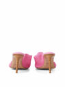 Jacquemus Le Mules Bagnu Shoes in Pink Pink fljac0248079pin