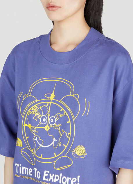 Cropped Print T-Shirt