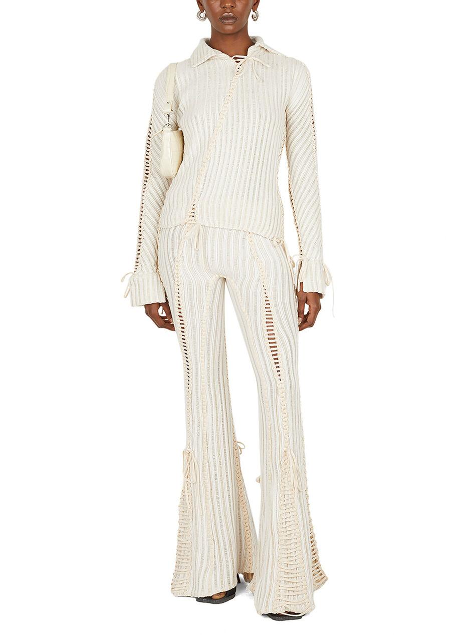 Split and Tear Pants