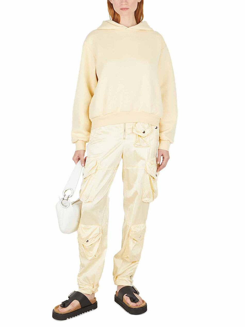 Yellow Hooded Sweatshirt