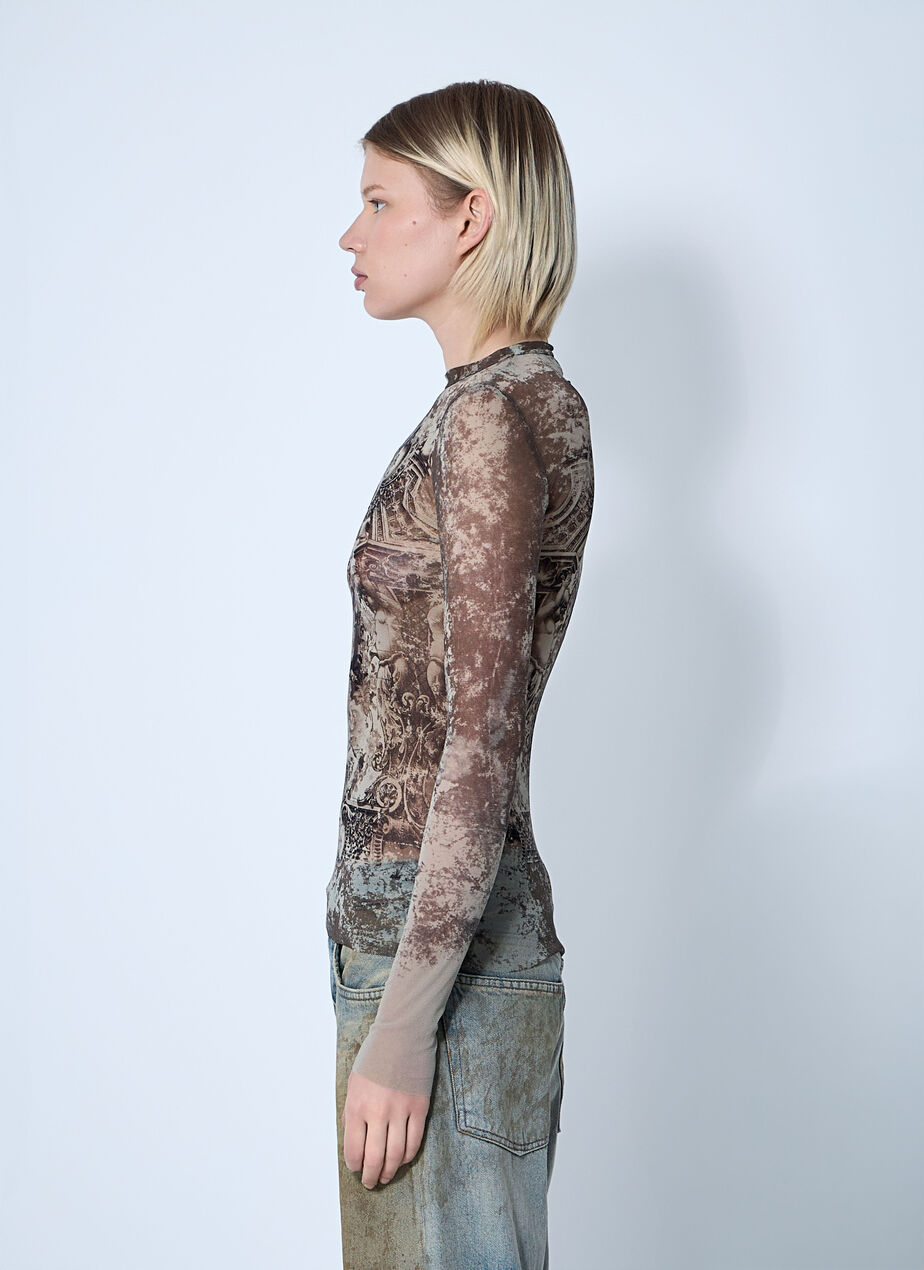 M&eacute;daillon Mesh Top