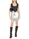 Paco Rabanne Chain Mail Skirt Silver flpac0251038sil