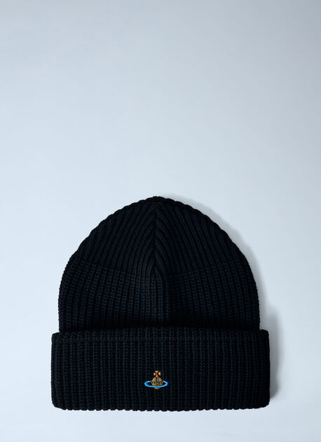 Logo Motif Beanie Hat