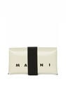Marni Origami Trifold Wallet in White  flmni0149031wht