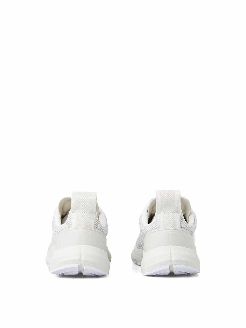 Grey Runner Sneakers with Logo