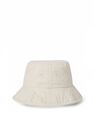 Acne Studios Logo Embroidery Bucket Hat Cream flacn0349014cre