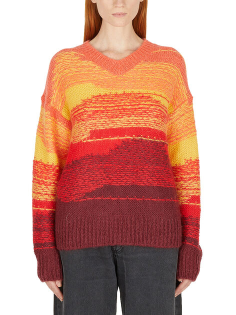 Sunset Sweater  in Orange