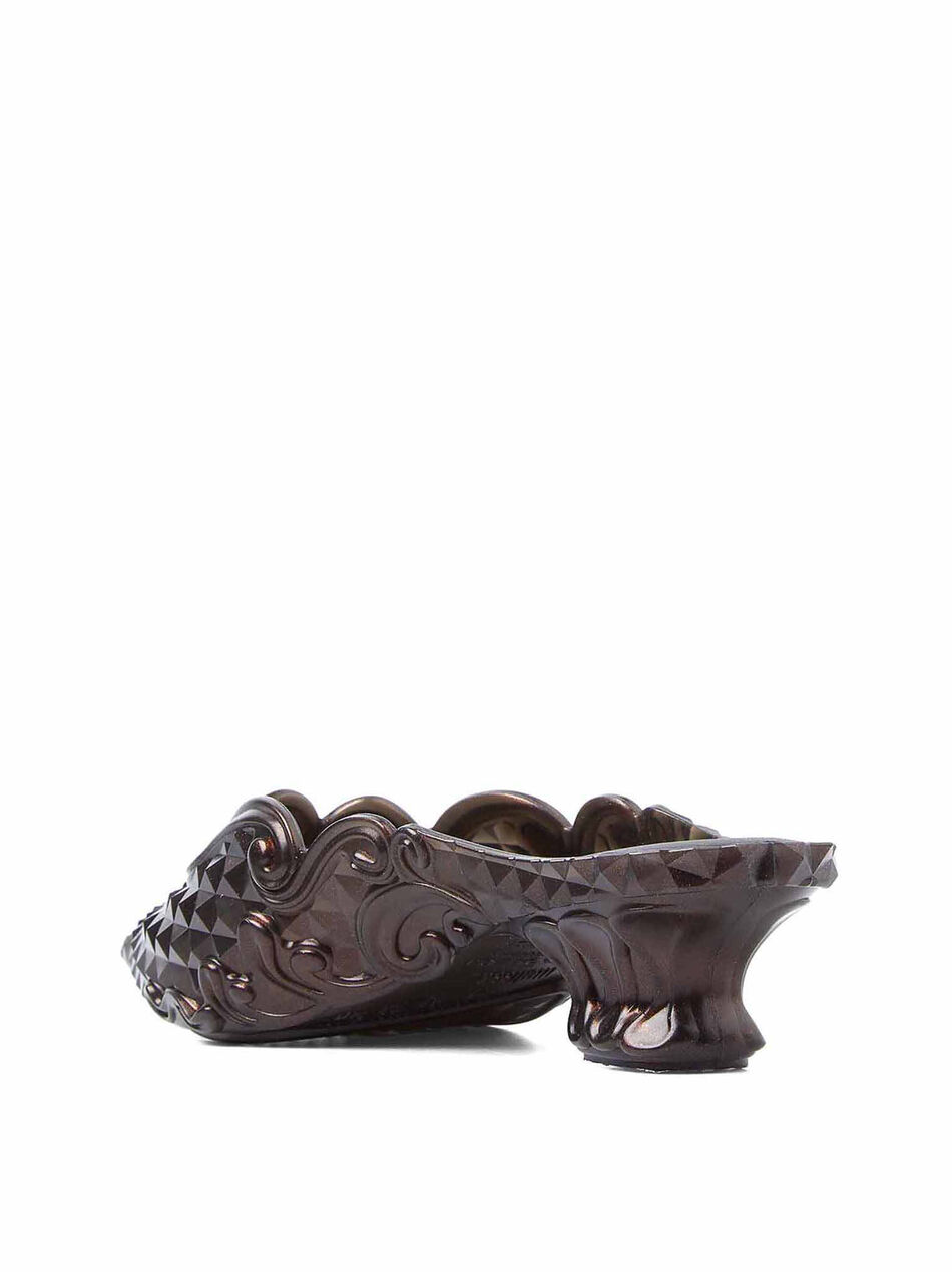 x Melissa Brown PVC Mules Shoes