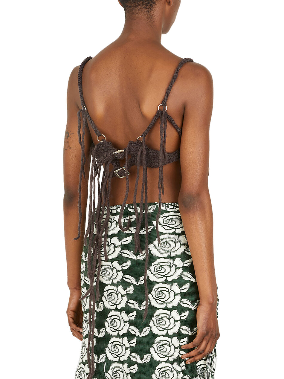 Hand Knitted Bra Top