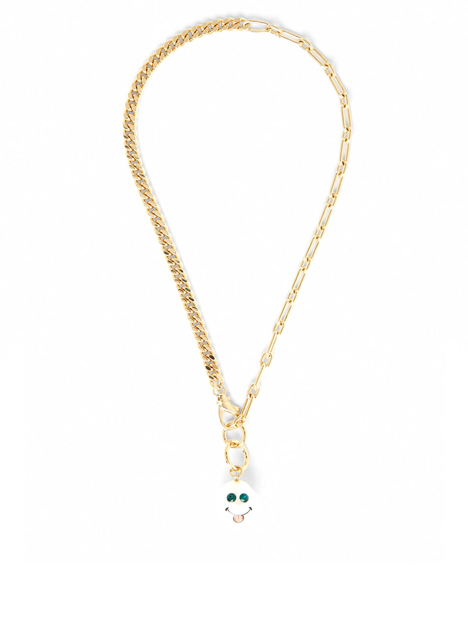 Cotton Candy 50/50 Chain Necklace