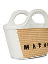 Marni Tropicalia Micro Tote Bag White flmni0247037wht