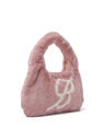 Blumarine Faux-fur Bag with Logo  flblm0249016pin