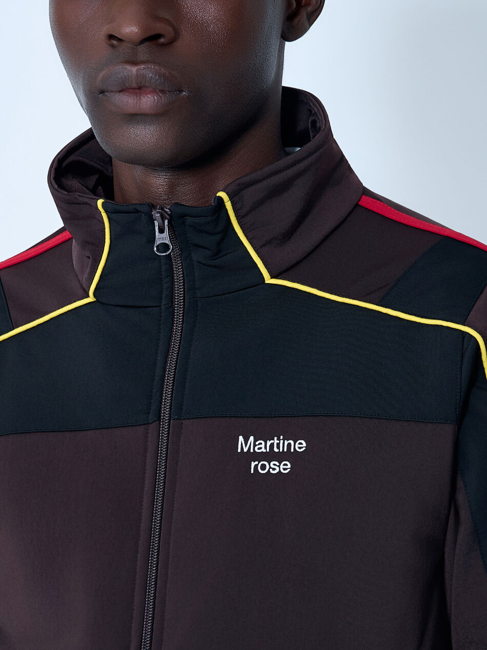 Logo Motif Shrunken Track Jacket