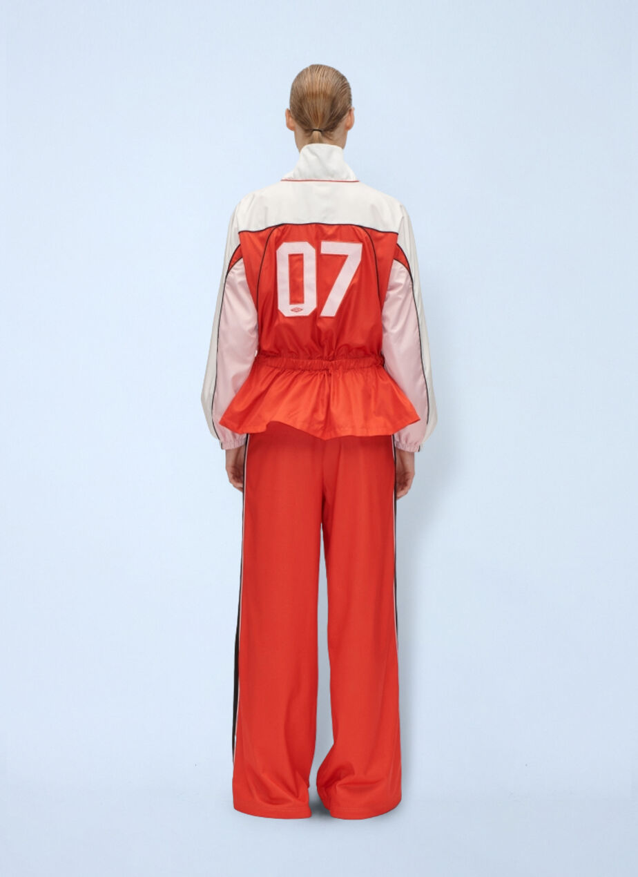 Logo Motif Windbreaker Jacket