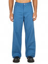 Raf Simons Workwear Pants in Blue Blue flraf0150008blu