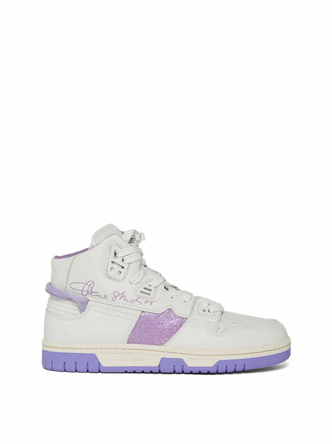 High Top Sneakers with Logo