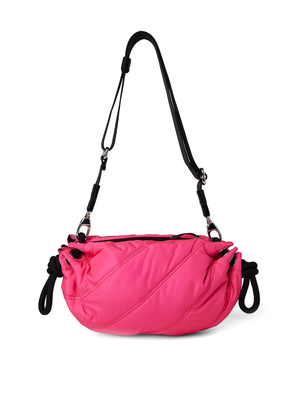 Quilted Tech Duffle Shoulder Bag