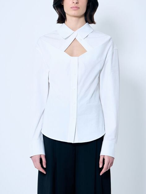 Deconstructed Button-Down Shirt