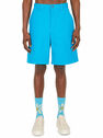 Jacquemus Le Giardino Bermuda Blue Shorts  fljac0148018blu