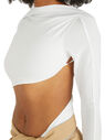 Jacquemus Le Body Carozzu Bodysuit in White White fljac0250140wht