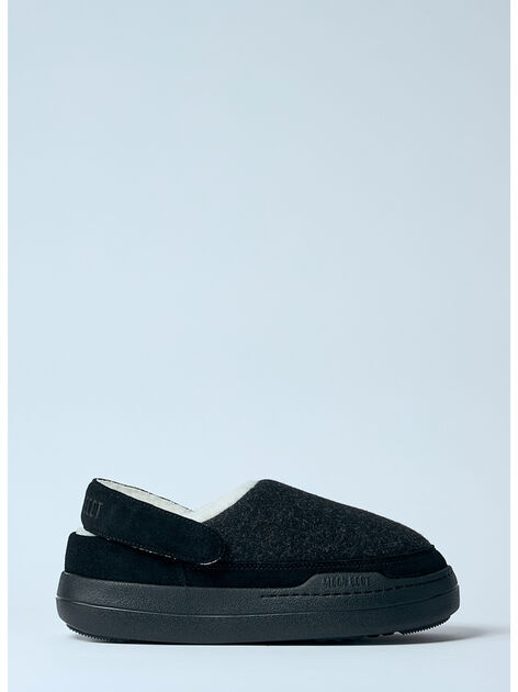 Park Clog Felt Mules