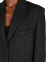 Acne Studios Single Breasted Coat Black flacn0250037blk