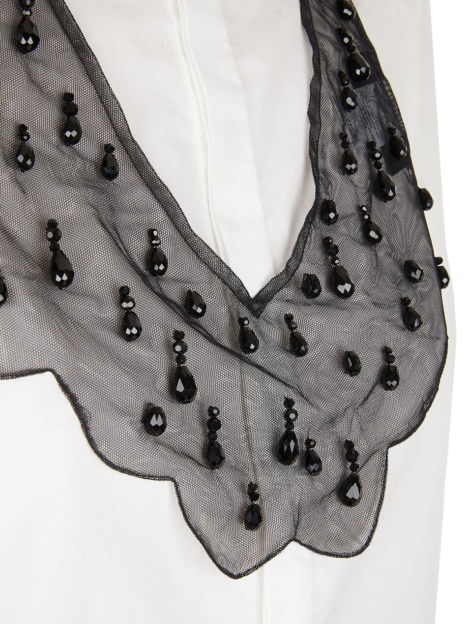 Drip Beaded Bib