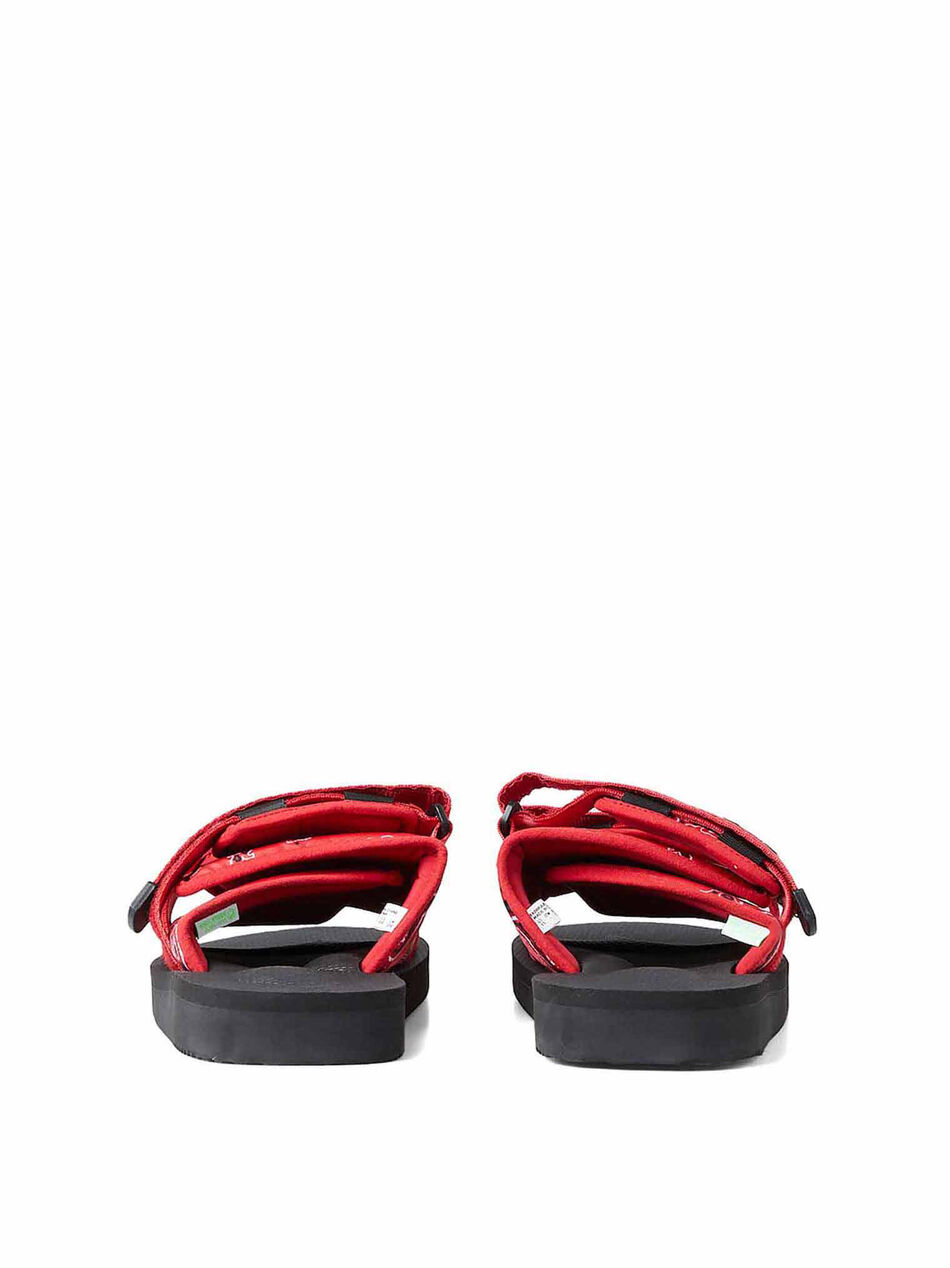 Moto-Cab Bandana Red Sandals